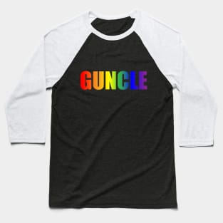 Guncle- Gay Uncle Baseball T-Shirt